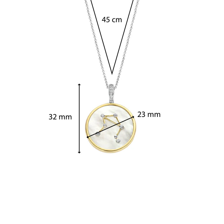 Ti Sento Zodiac Pendant | Libra