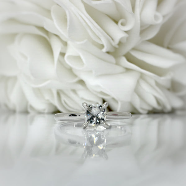 Carat Princess Cut Natural Diamond Engagement Ring 14k