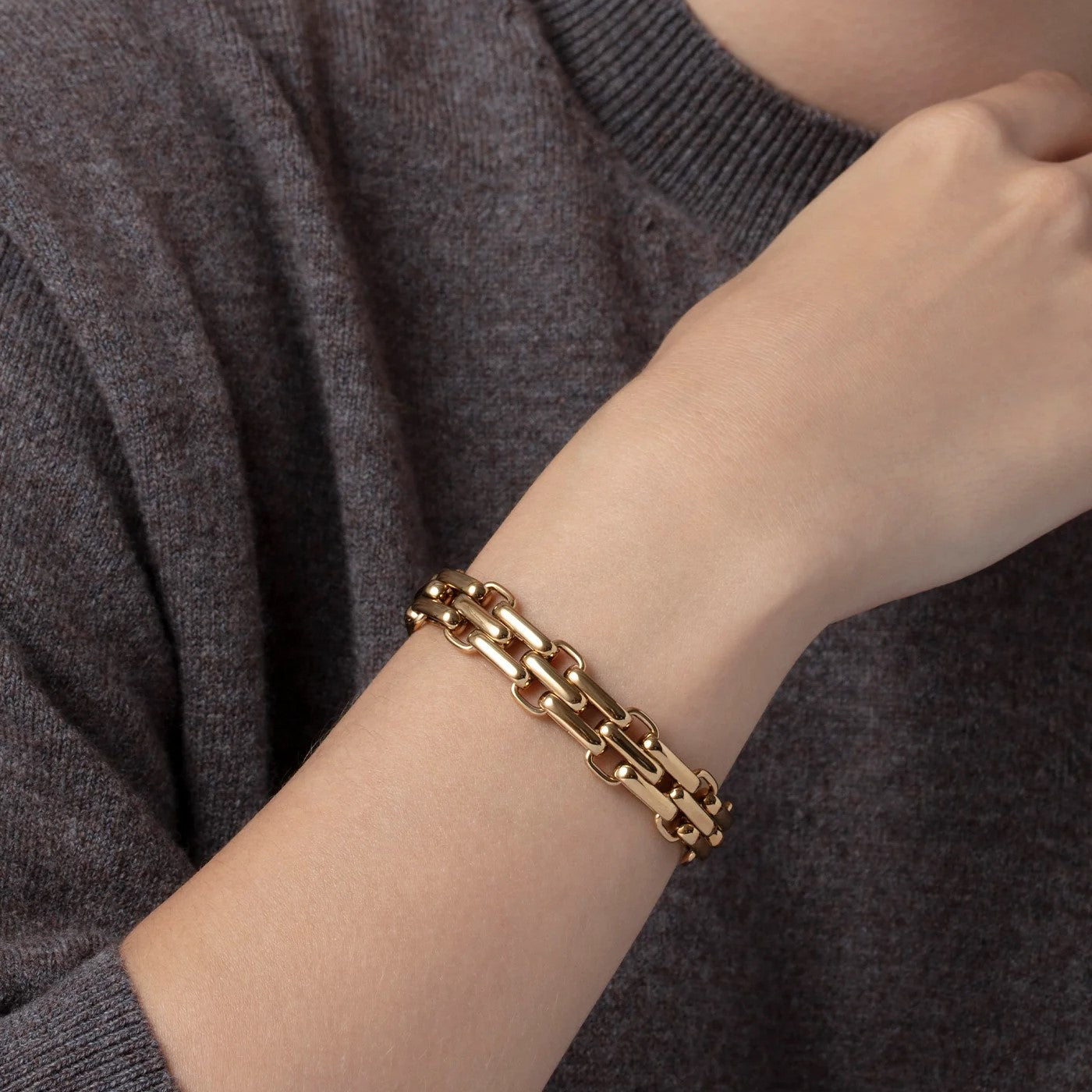 Jenny Bird Slim Penelope Bracelet | Gold Plated