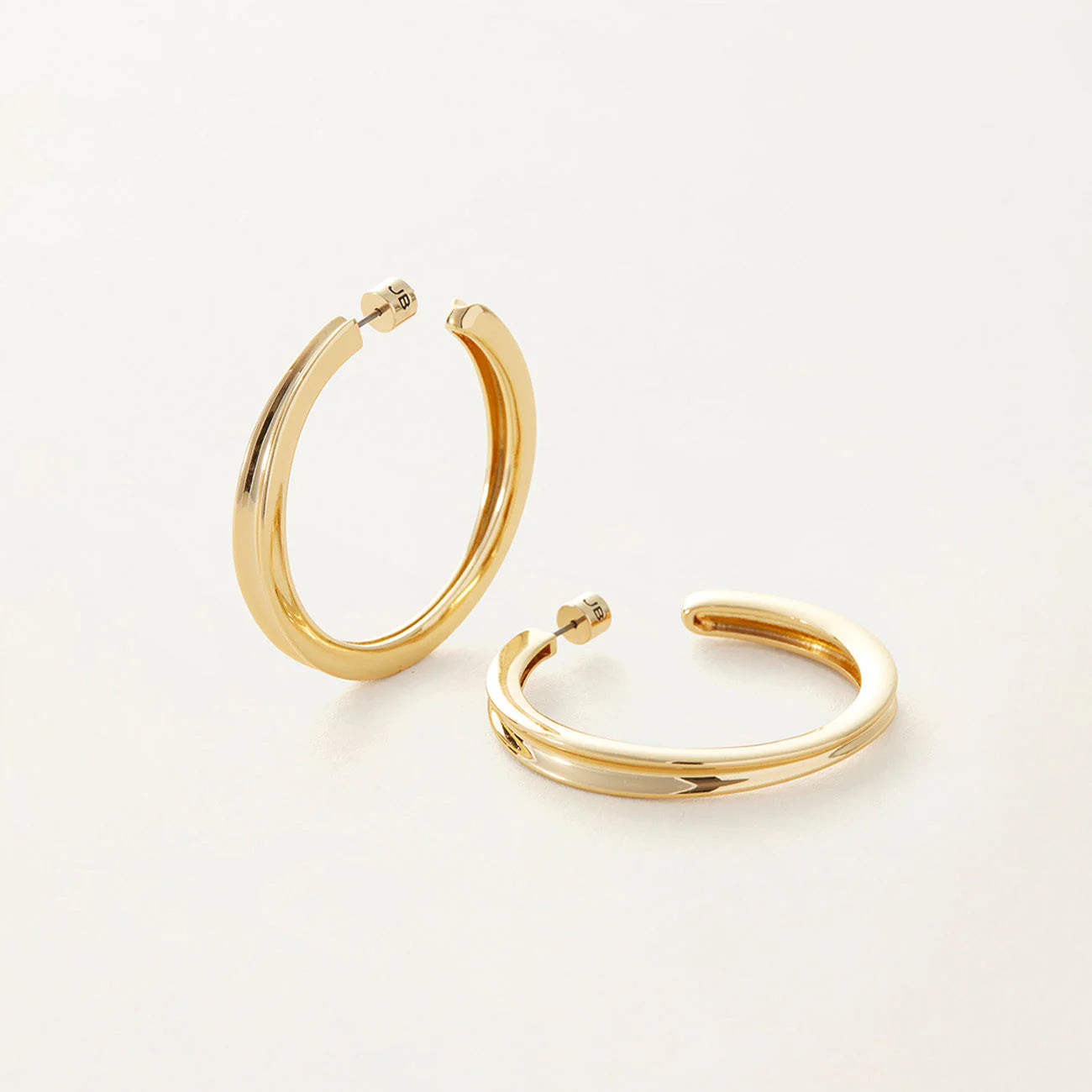 Jenny Bird Slim Doune Hoop Earrings | Gold Plated