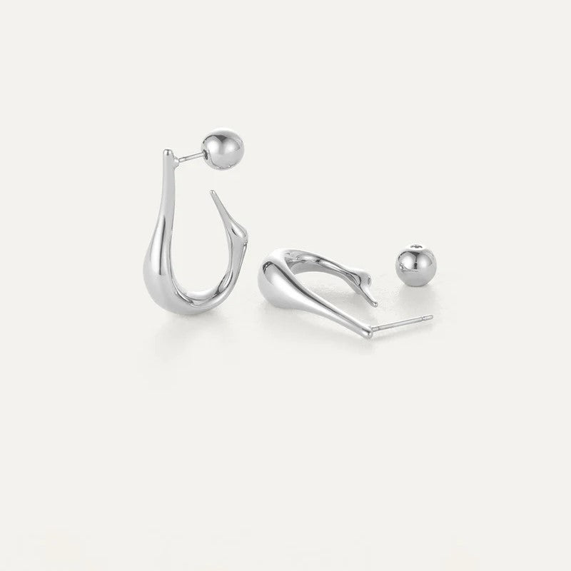 Jenny Bird Collette Earring Small | Silver