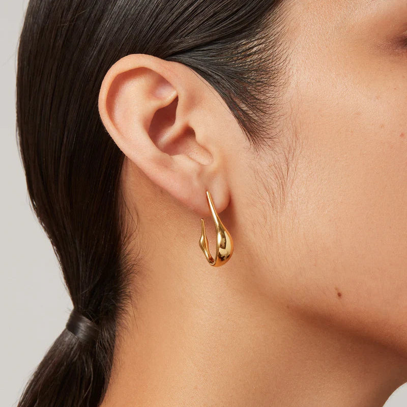 Jenny Bird Colette Hoop Earrings Small | Gold Plated