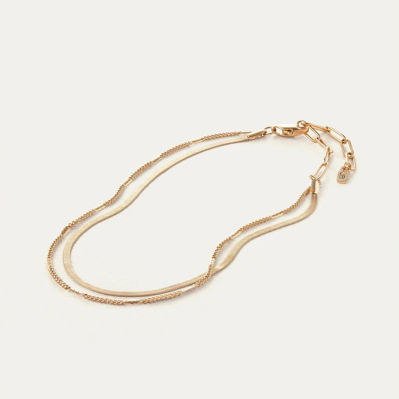 Jenny Bird Surfside Anklet | Gold Plated