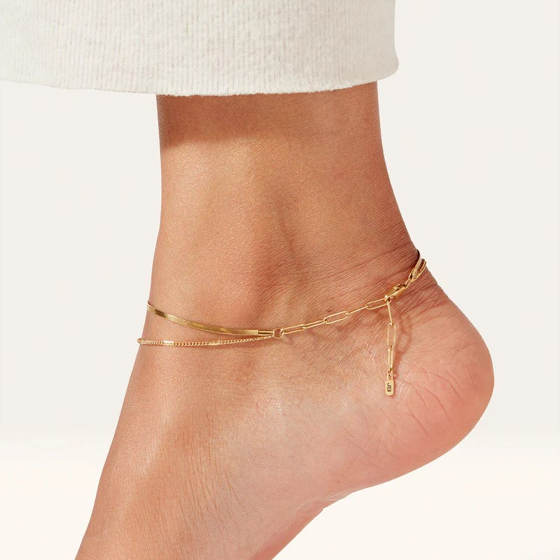 Jenny Bird Surfside Anklet | Gold Plated