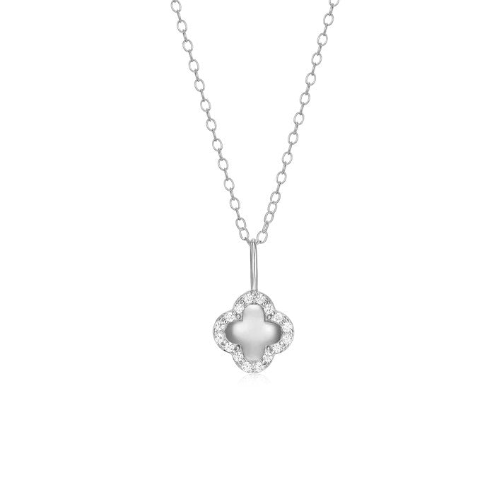 Monte Luna Clover Necklace | Sterling Silver
