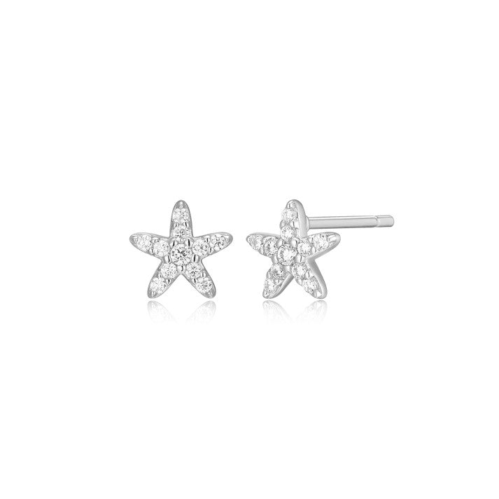 Monte Luna Starfish Stud Earrings | Sterling Silver