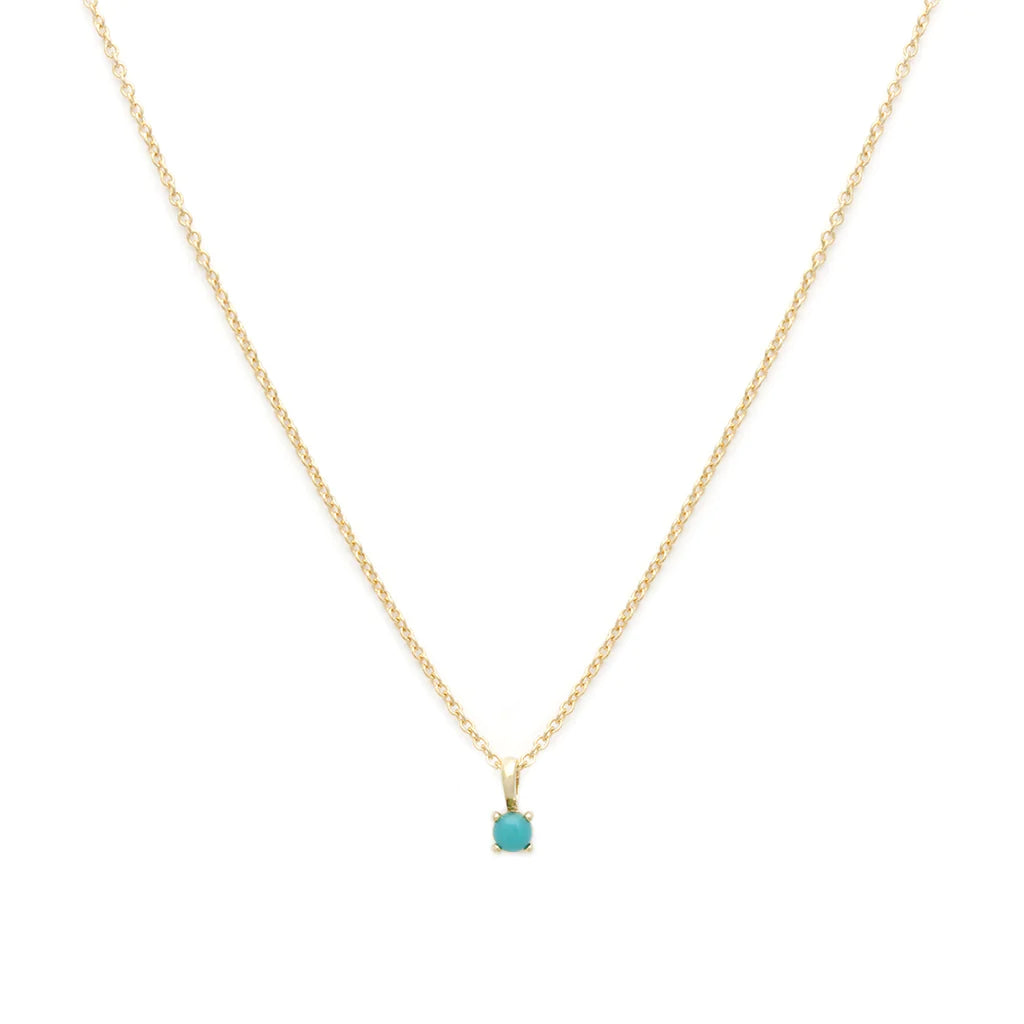 Leah Alexandra  Element Turquoise Necklace | Gold Filled