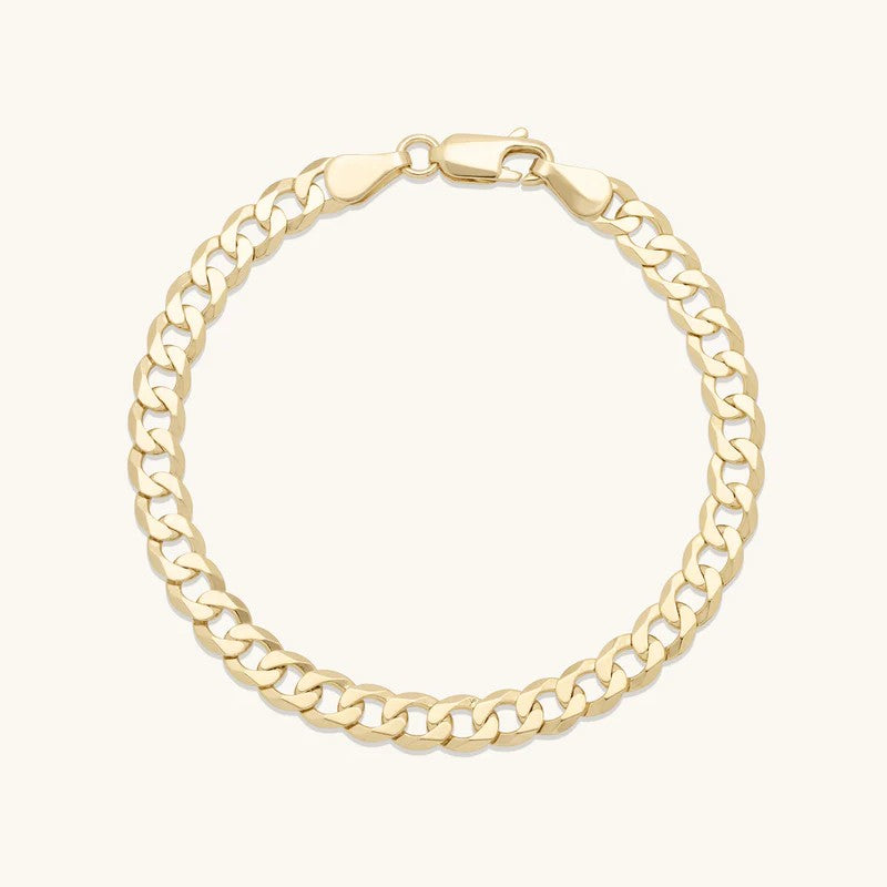Leah Alexandra Cubano Bold Bracelet | Gold Vermeil