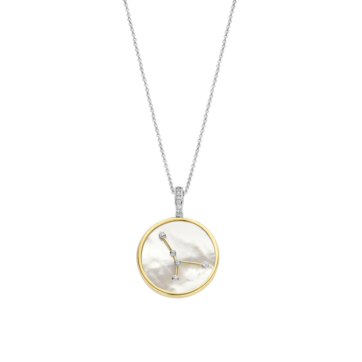 Ti Sento Zodiac Cancer necklace