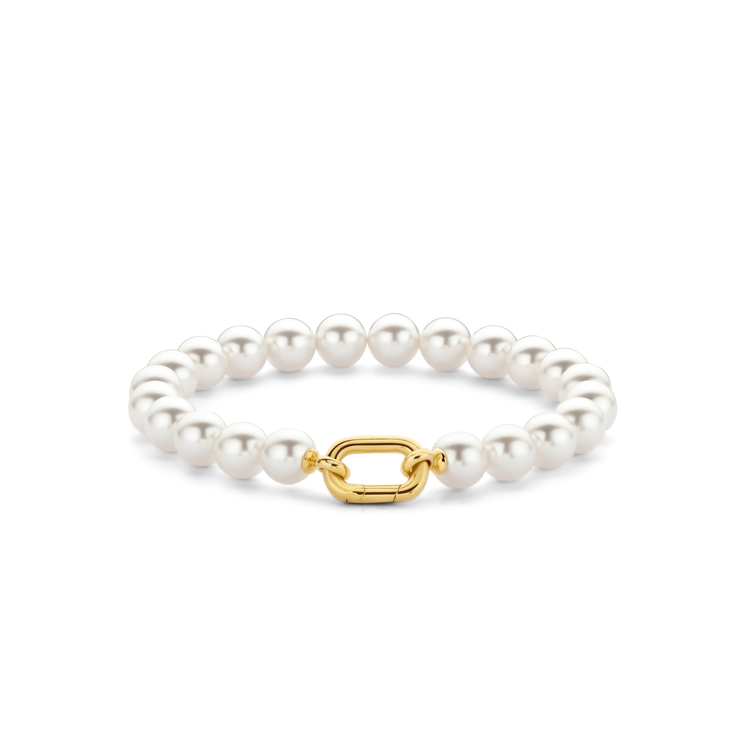 Ti Sento- Pearl bracelet-YG plated Clasp