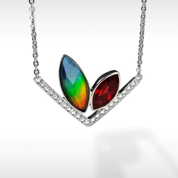 Korite Rabbit Collection Ammolite Pendant | Sterling Silver