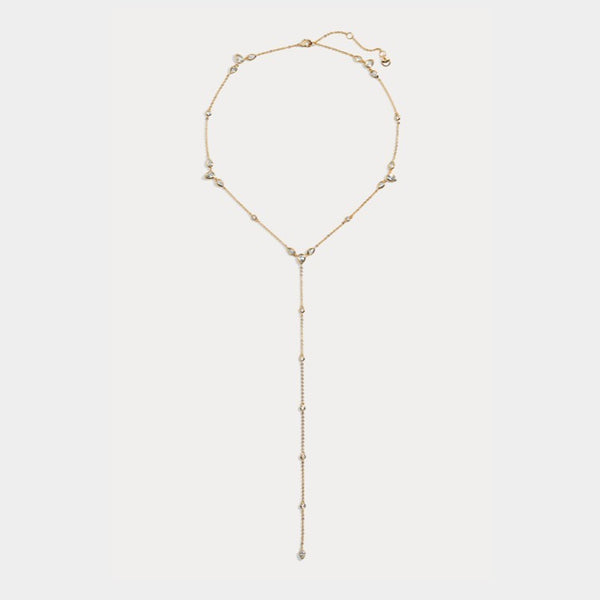 Lili Claspe Aurora Lariat | Gold Plated