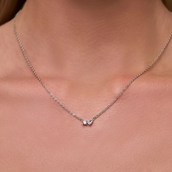 Lili Claspe Bryn Necklace | Silver Plated