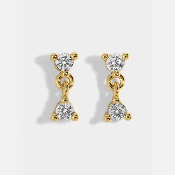 Lili Claspe Franny Studs | Gold Plated