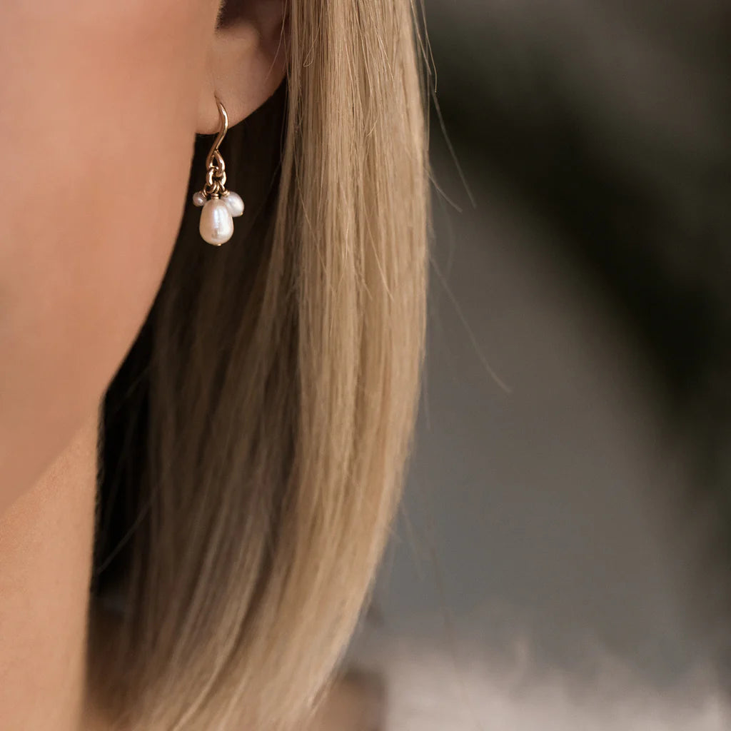 Leah Alexandra Isabel Pearl Earrings