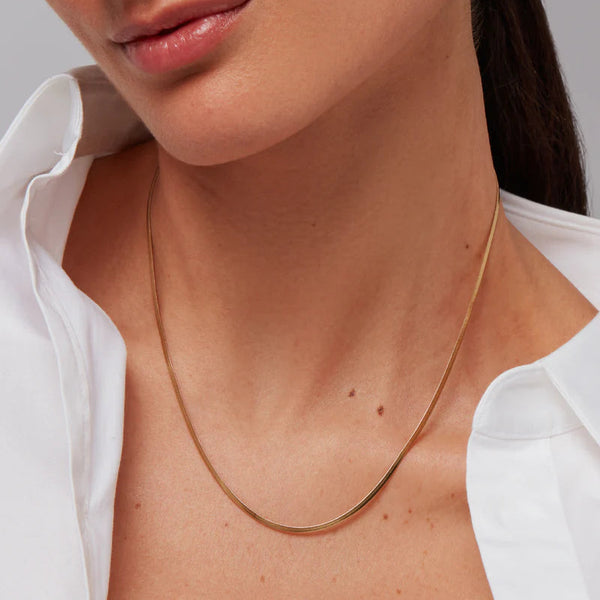 Jenny Bird Zeina Slim Chain | Gold Plated