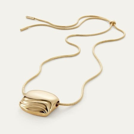 Jenny Bird Rue Pendant Necklace | Gold Plated