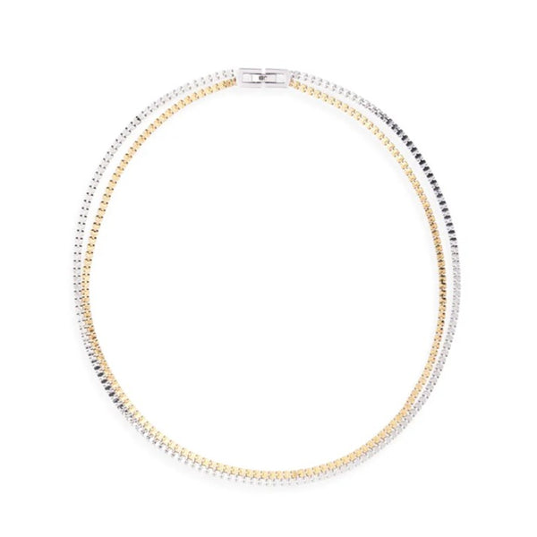 Jenny Bird Double Amalfi Chain Necklace | Two Tone