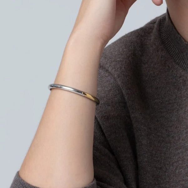 Jenny Bird Remi Bangle | Two Tone