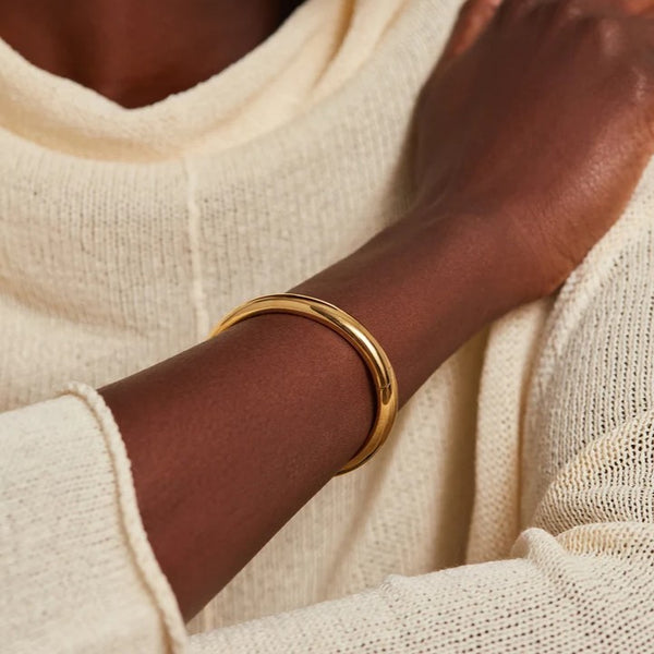 Jenny Bird Gia Bangle | Gold Plated