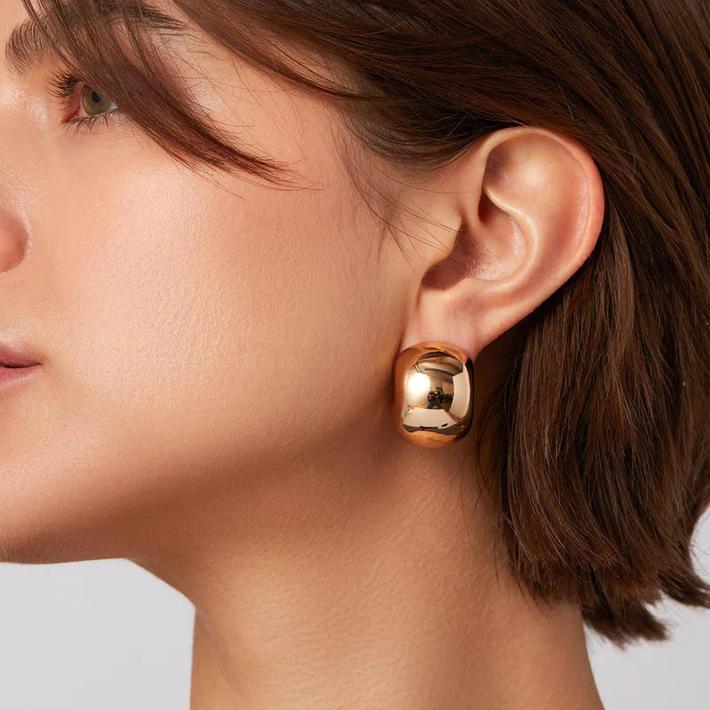 Jenny Bird Gemma Hoops | Gold Plated