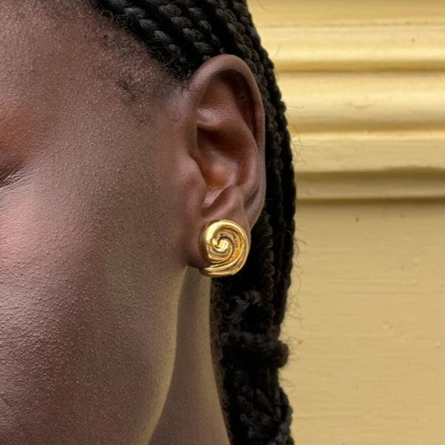 Jenny Bird Small Gio Earrings | Gold Dipped