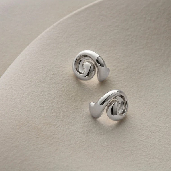 Jenny Bird Small Gio Earrings | Silver Dipped
