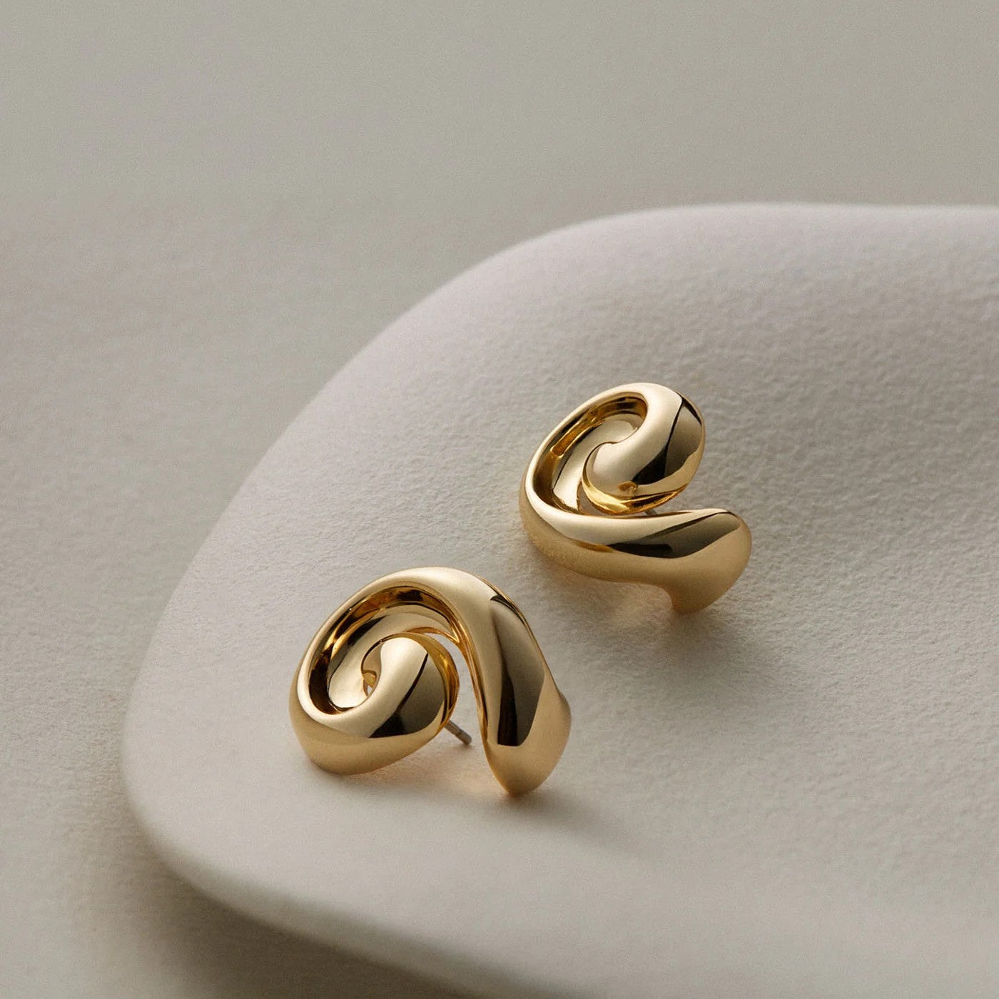 Jenny Bird Gio Earrings | Gold Dipped