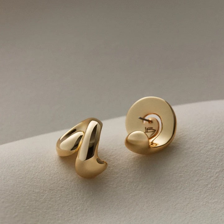 Jenny Bird Gio Earrings | Gold Dipped