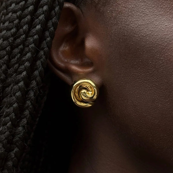 Jenny Bird Gio Earrings | Gold Dipped