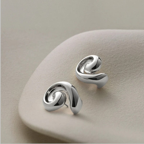 Jenny Bird Gio Earrings | Silver Dipped