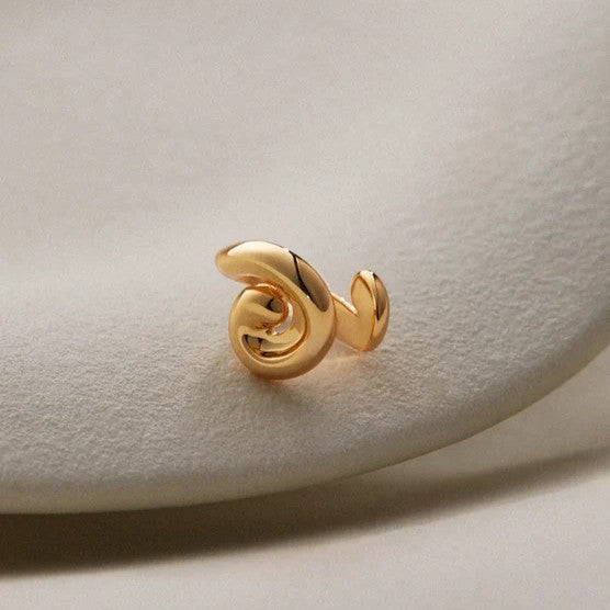 Jenny Bird Gio Ear Cuff | Gold Dipped