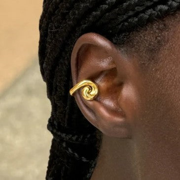 Jenny Bird Gio Ear Cuff | Gold Dipped