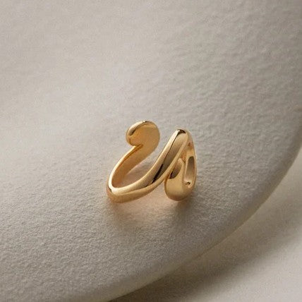 Jenny Bird Gio Ear Cuff | Gold Dipped