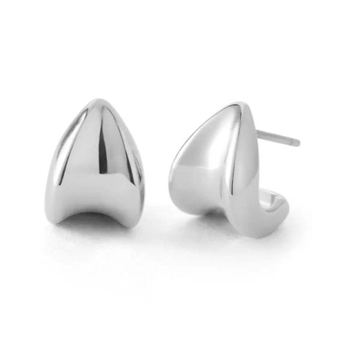 Jenny Bird Mini Paige Puffs | Silver Dipped