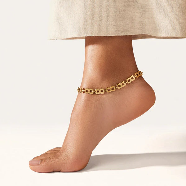 Jenny Bird Rome Anklet | Gold Plated