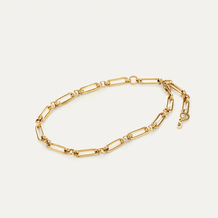 Jenny Bird Slim Mercer Anklet | Gold Plated