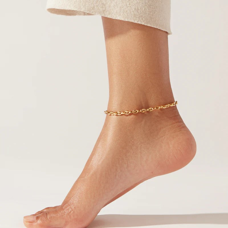 Jenny Bird Dhani Anklet | Gold Plated