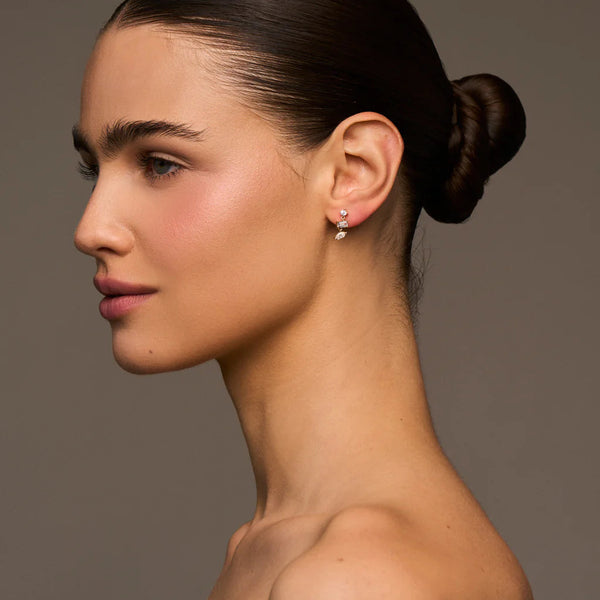 Lili Claspe Mavis Trio Studs | Gold Plated