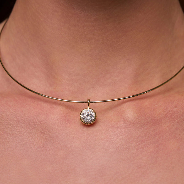 Lili Claspe Remi Round Collar | Two Tone