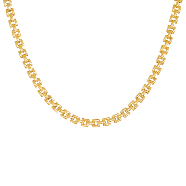 Leah Alexandra Panther Chain Necklace | Gold Plated