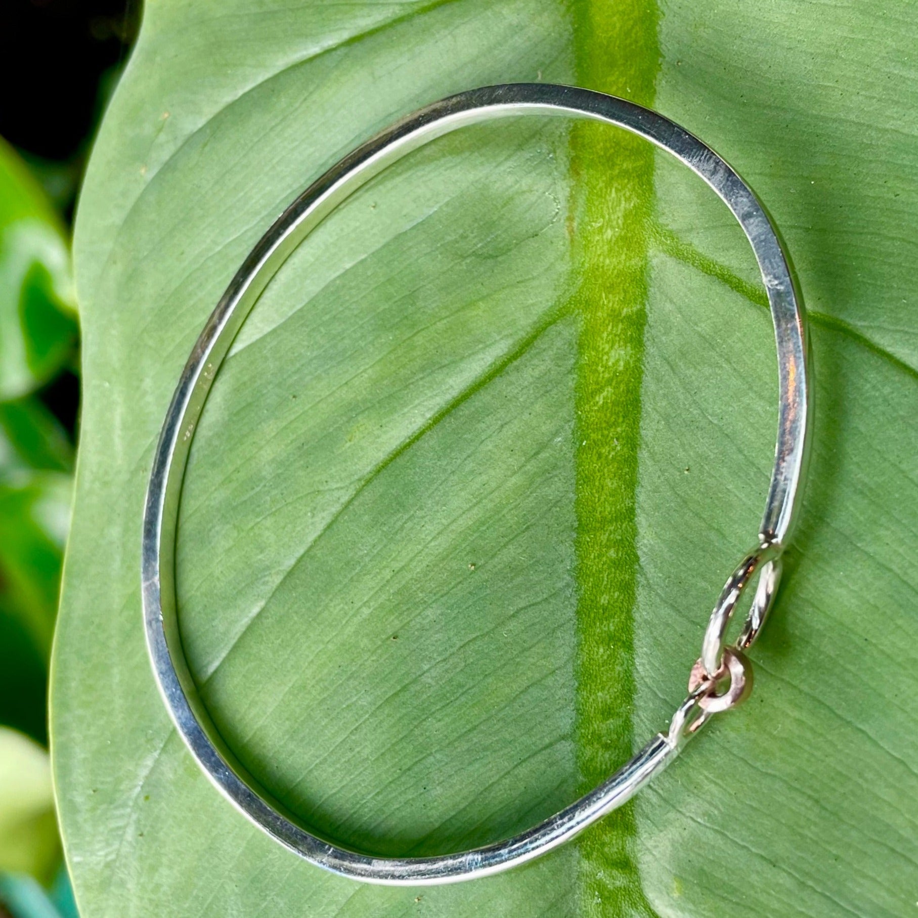 McKenna Kay Designs- sterling silver bangle called-"Connect"