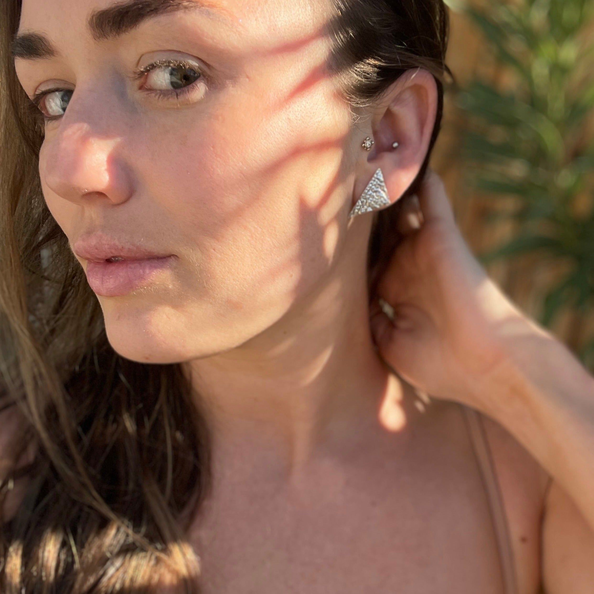 McKenna Kay handmade Sterling earrings - 'resilience'