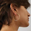 Jenny Bird Icon hoops-small gold
