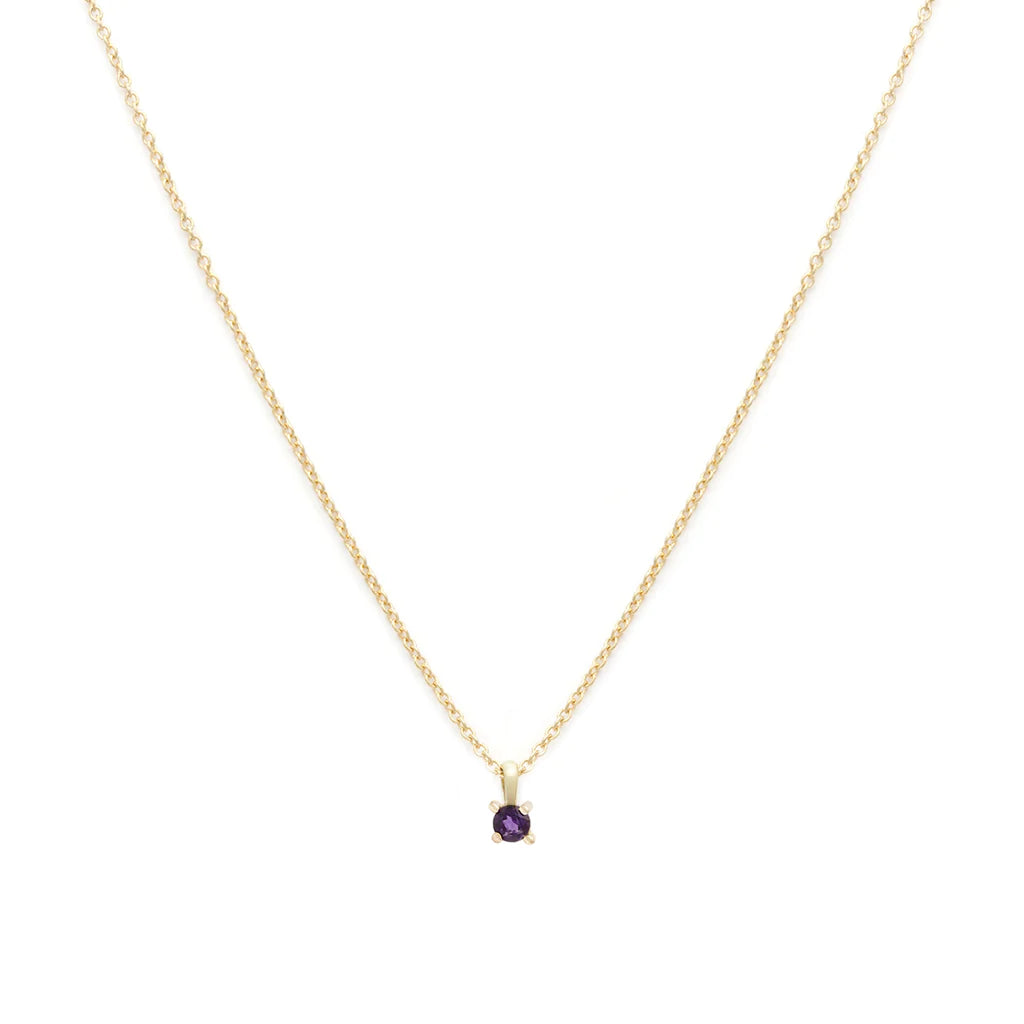 Leah Alexandra-Amethyst Elements Necklace
