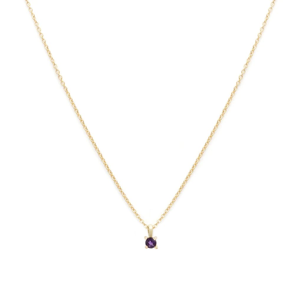 Leah Alexandra-Amethyst Elements Necklace