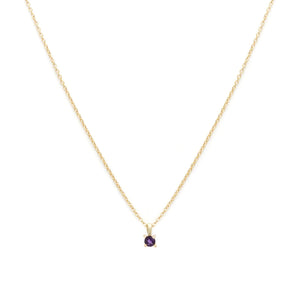 Leah Alexandra-Amethyst Elements Necklace