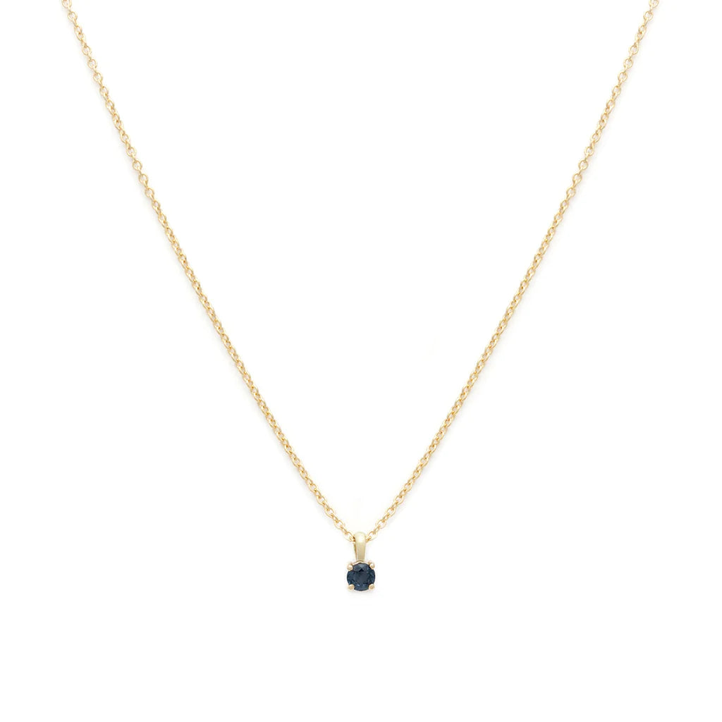 Leah Alexandra Sapphire Element necklace