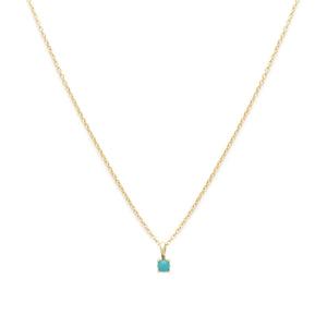 Leah Alexandra turquoise element necklace