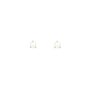 Leah Alexandra-Element studs sterling silver-pearl